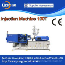 Máquina de moldeo por inyección de plástico de precisión 100T para componentes de plástico europ design